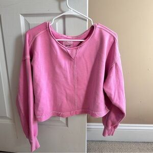 Arie pink crewneck